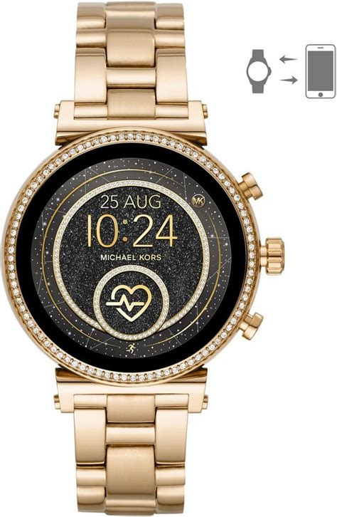 michael kors smart watch bands for the sophie watch|Michael Kors sofie smartwatch bands.